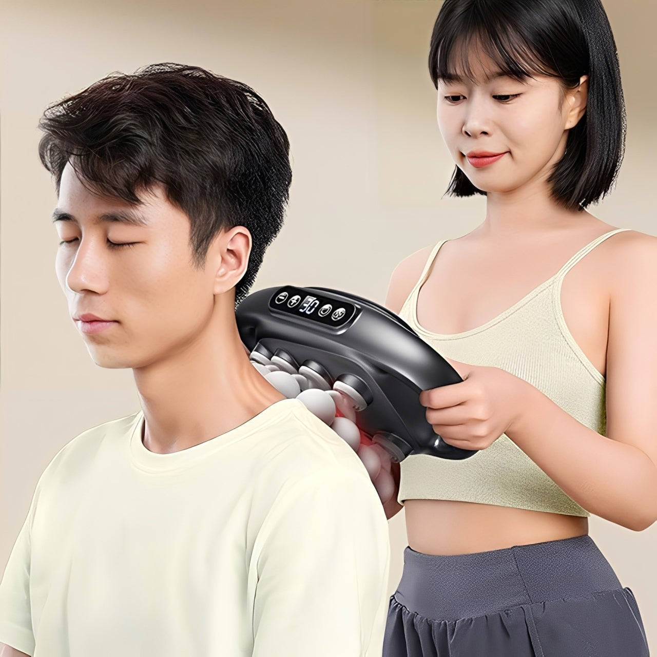 6 Head Massage Gun