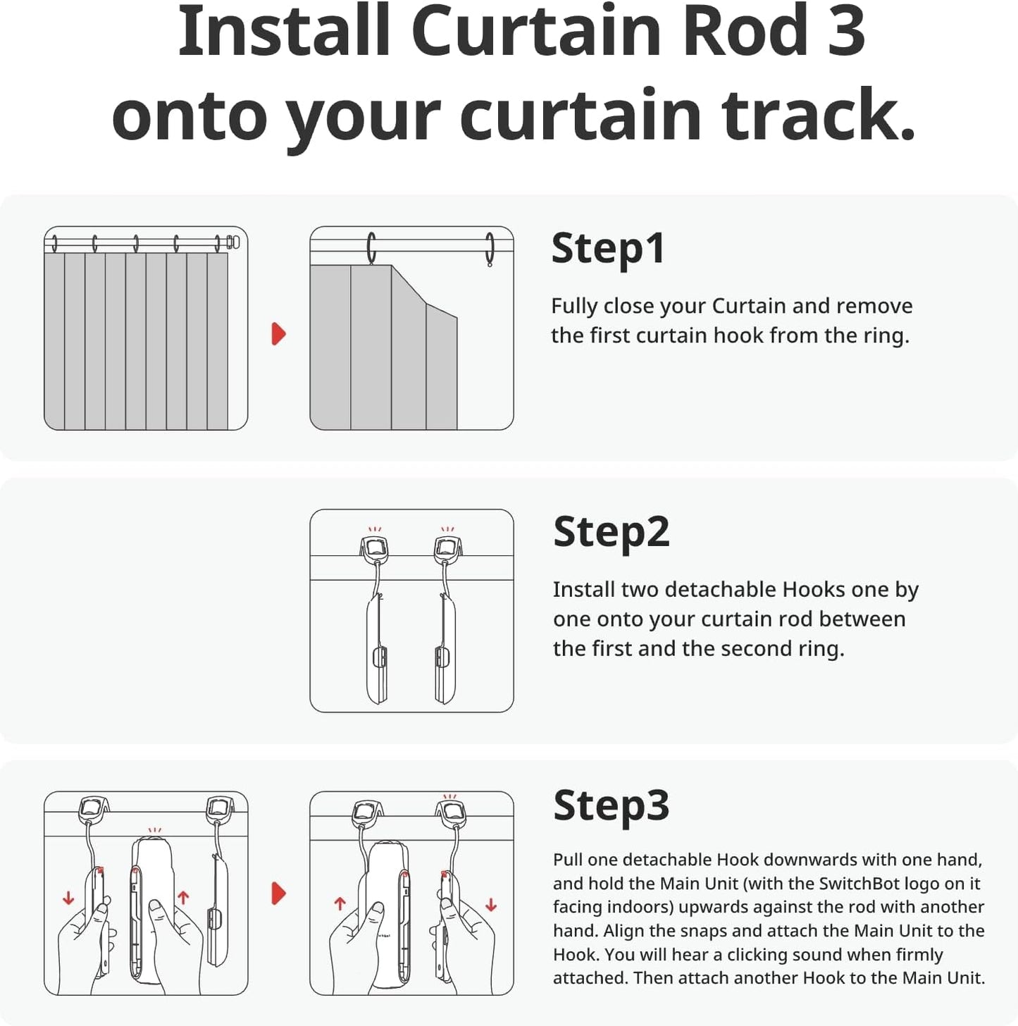 Smart Electronic Curtain Robot