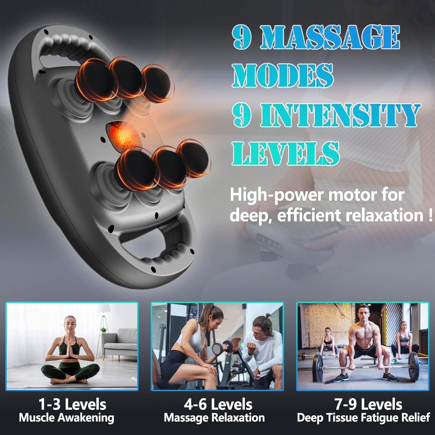 DeepRelief 6 Head Massager